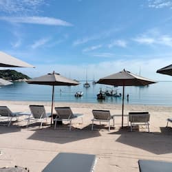 Vue sur la plage/l’océan