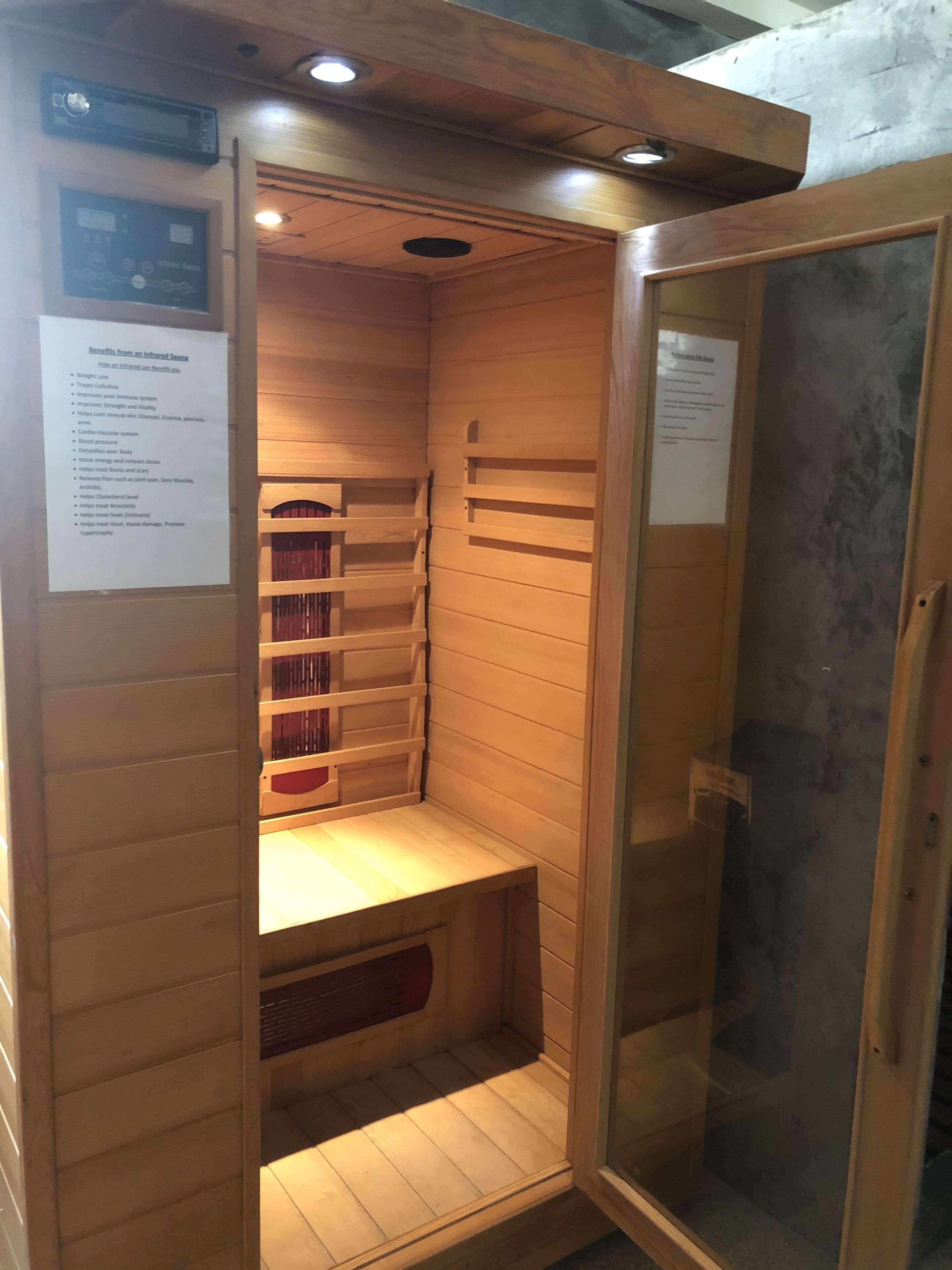 manicures and pedicures, massages