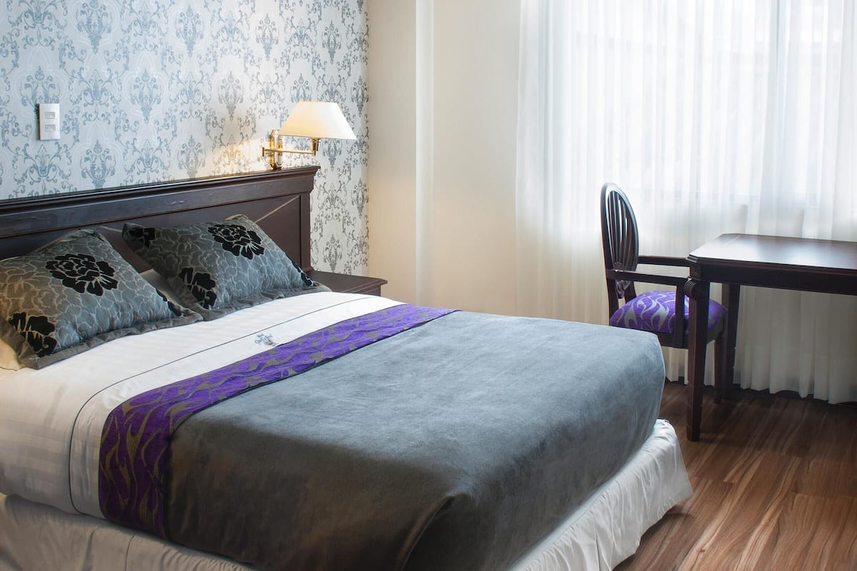 1 slaapkamer, luxe beddengoed, pillowtop-bedden, een minibar