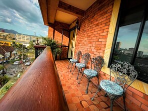 Terrace/patio - Hotel Castilla Real (Pereira)