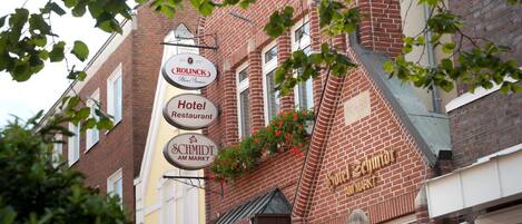 Voorkant van accommodatie