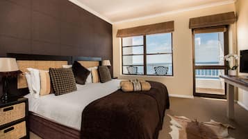 Dubbelrum - havsutsikt | Egyptiska bomullslakan och sÀngtillbehör av högsta kvalitet