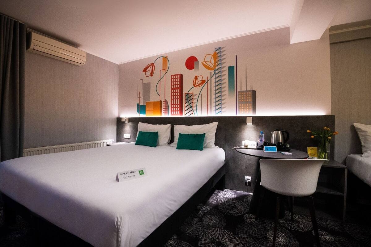 superior room, 1 double bed with sofa bed | premium bedding, memory-foam beds, minibar, in-room safe