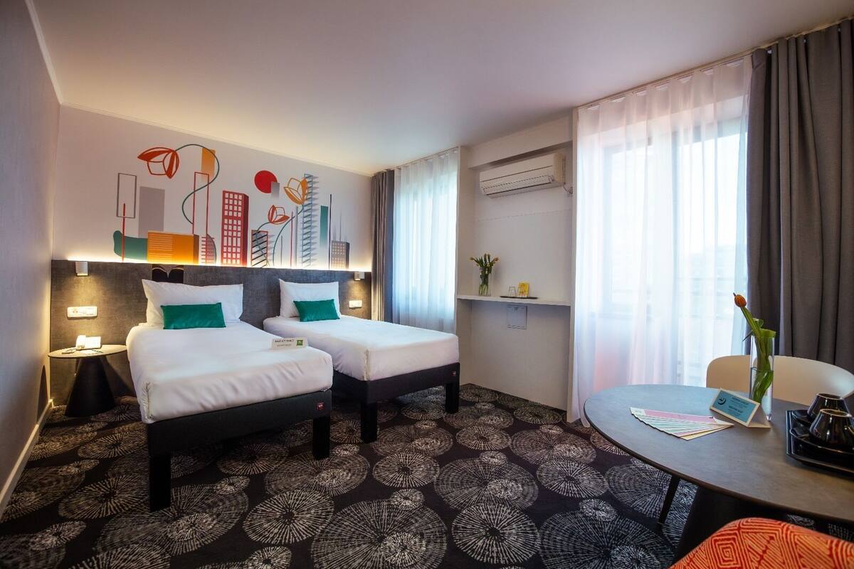 standard room, 2 single beds, balcony | premium bedding, memory-foam beds, minibar, in-room safe