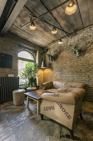 Breakfast, lunch and dinner served