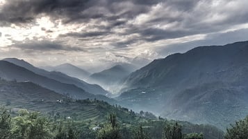 Vista para a montanha