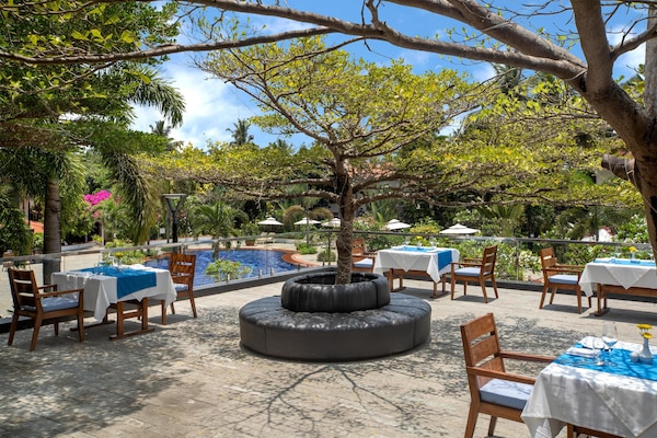 4 restaurantes, se sirven desayunos, comidas, cenas y cocina portuguesa