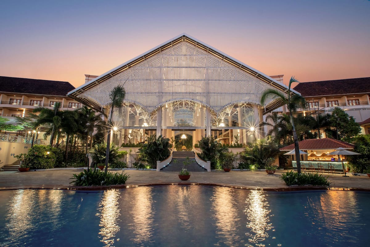 front of property – evening/night