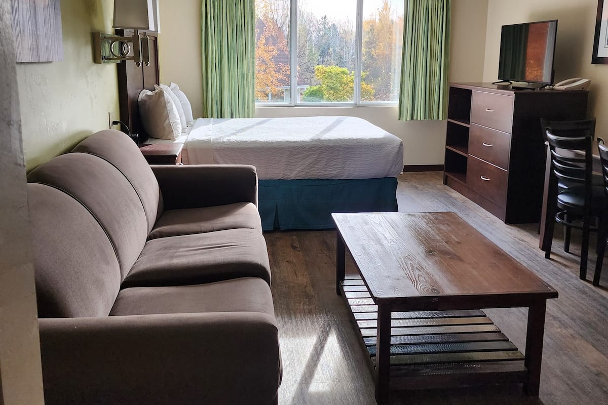 Family Room, 1 Bedroom, Non Smoking, Kitchenette | Blackout drapes, cribs/infant beds, free WiFi, bed sheets