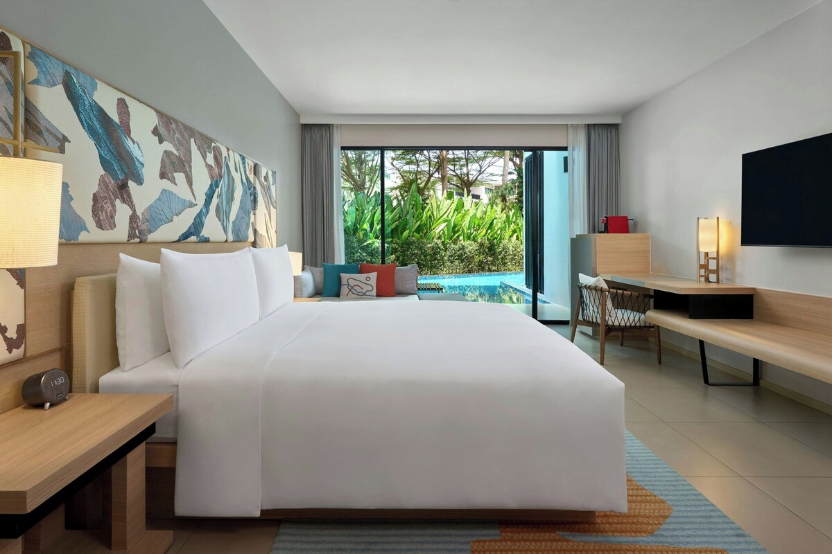 Chambre Premium, 1 très grand lit, accès piscine (Pool Access) | Piscine