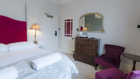 Premium bedding, individually decorated, individually furnished