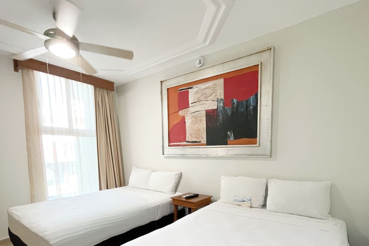 Standard Double Room, 2 Double Beds, Non Smoking, Balcony