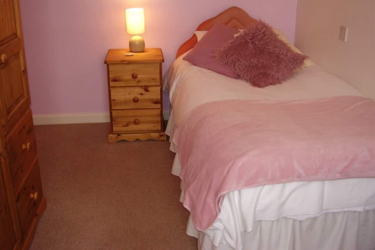 Eenpersoonskamer, en-suite badkamer