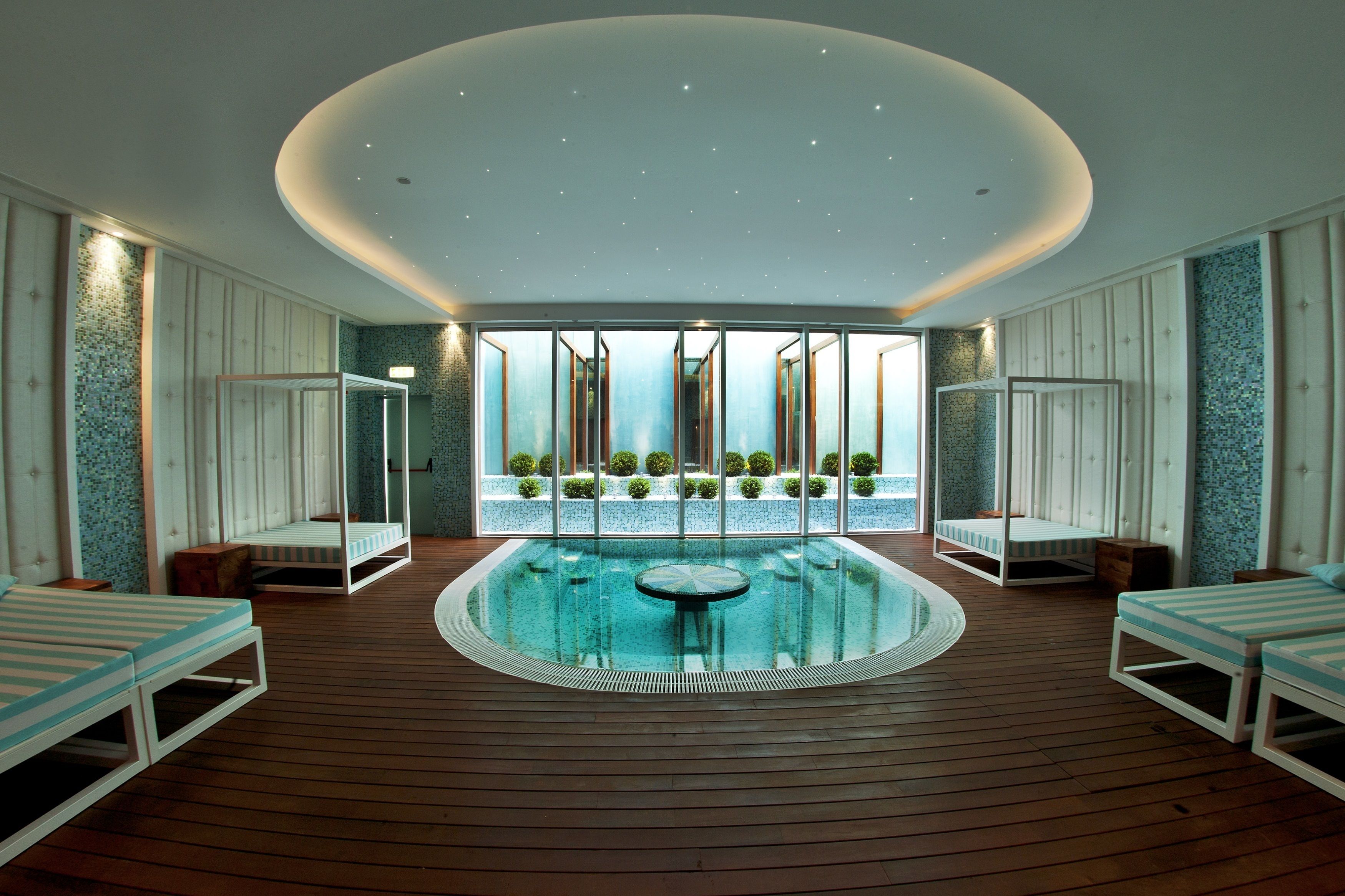 Salas de tratamiento para parejas, baño turco, tratamientos corporales