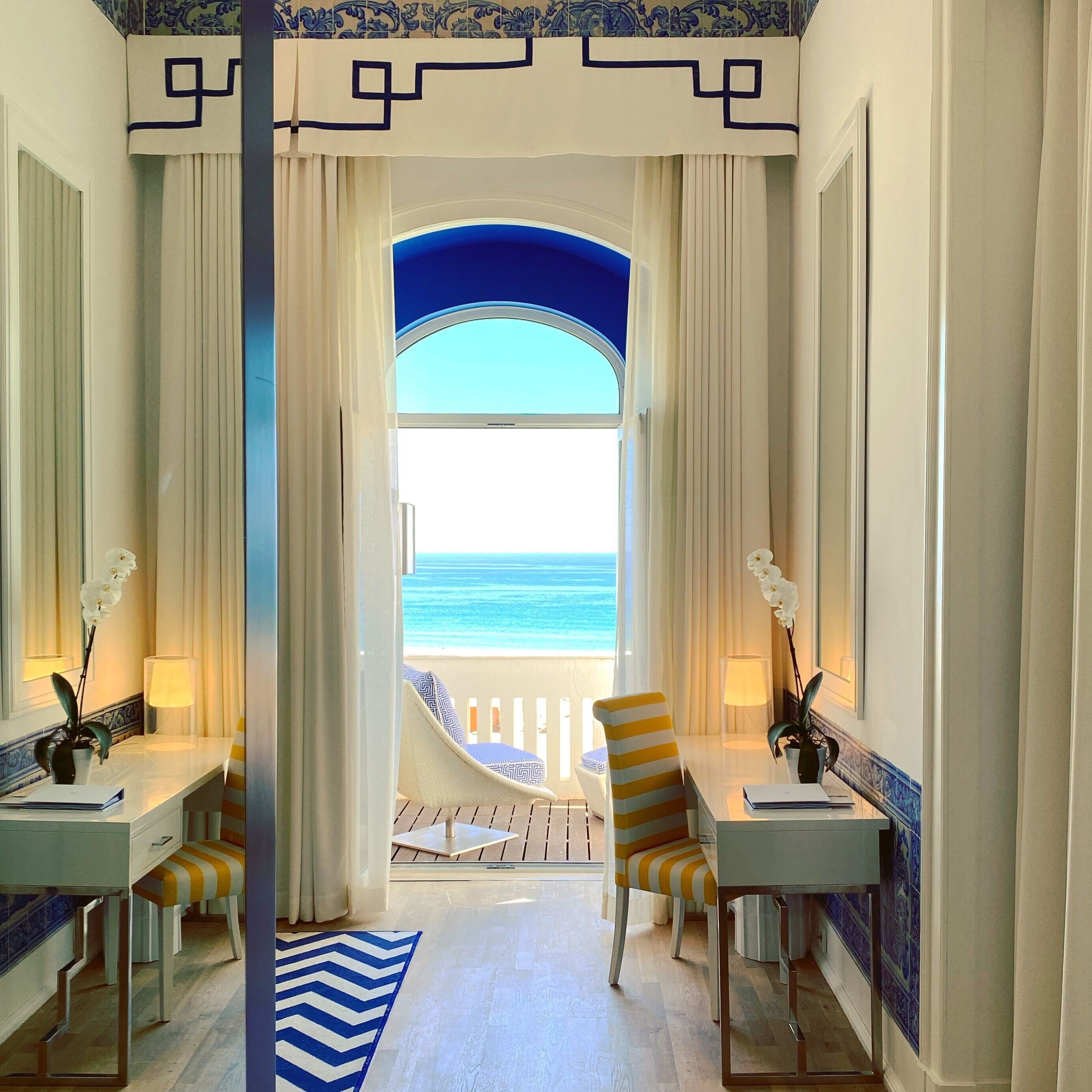 Junior Suite, Sea View | Select Comfort beds, minibar, in-room safe, individually decorated