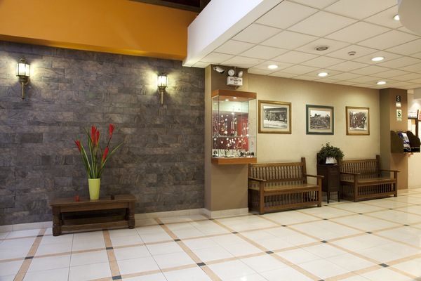 Lobby sitting area