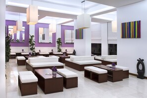 Àrea amb seients del vestíbul