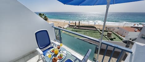 Vue sur la plage/l’océan