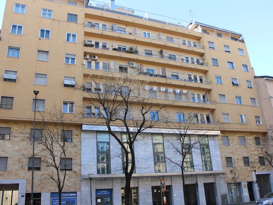 Voorkant van accommodatie