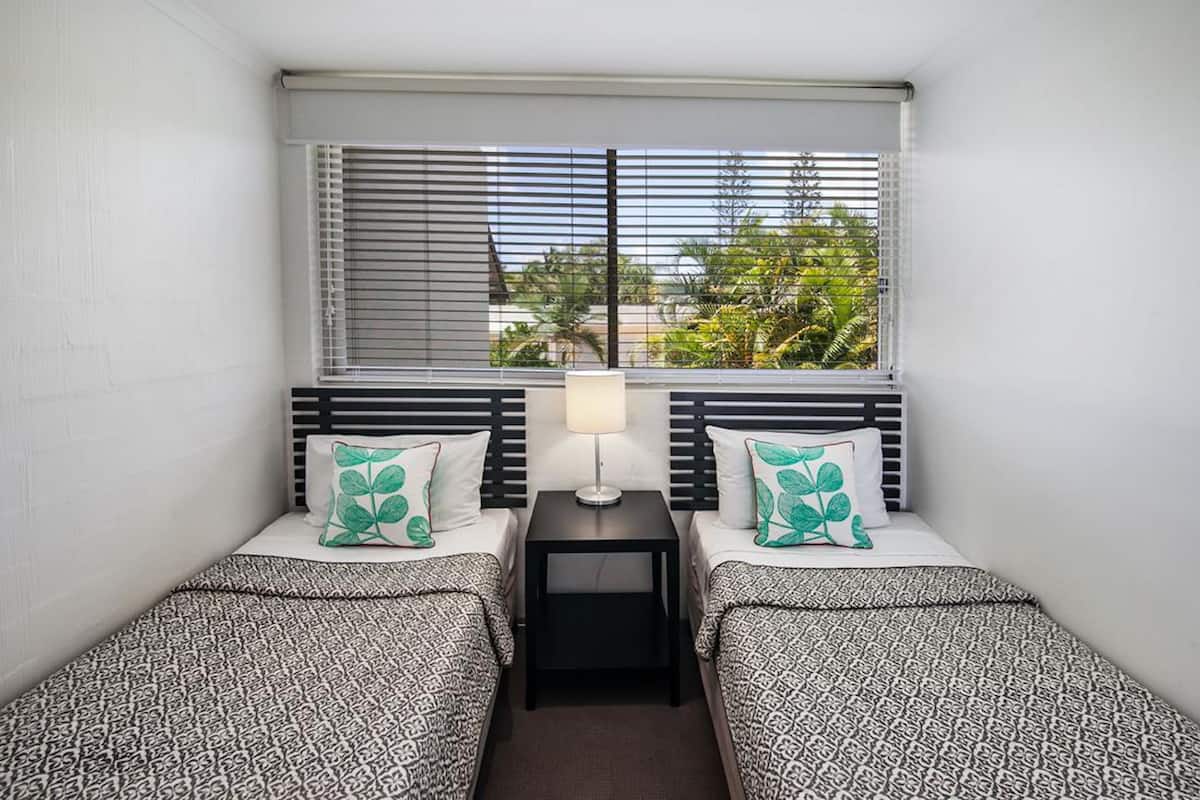 Select Comfort beds, individually decorated, individually furnished