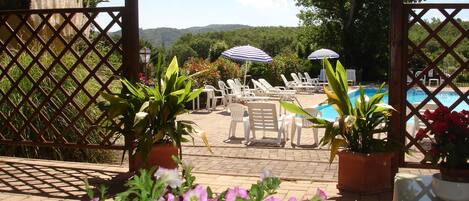 Seasonal outdoor pool