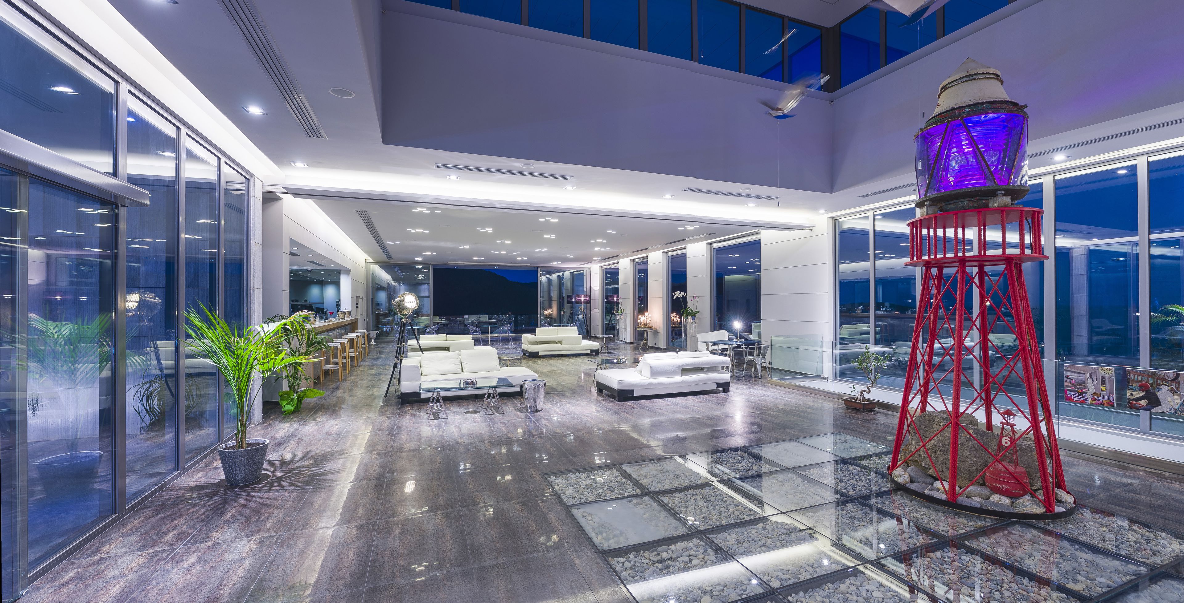 Sitzecke in der Lobby