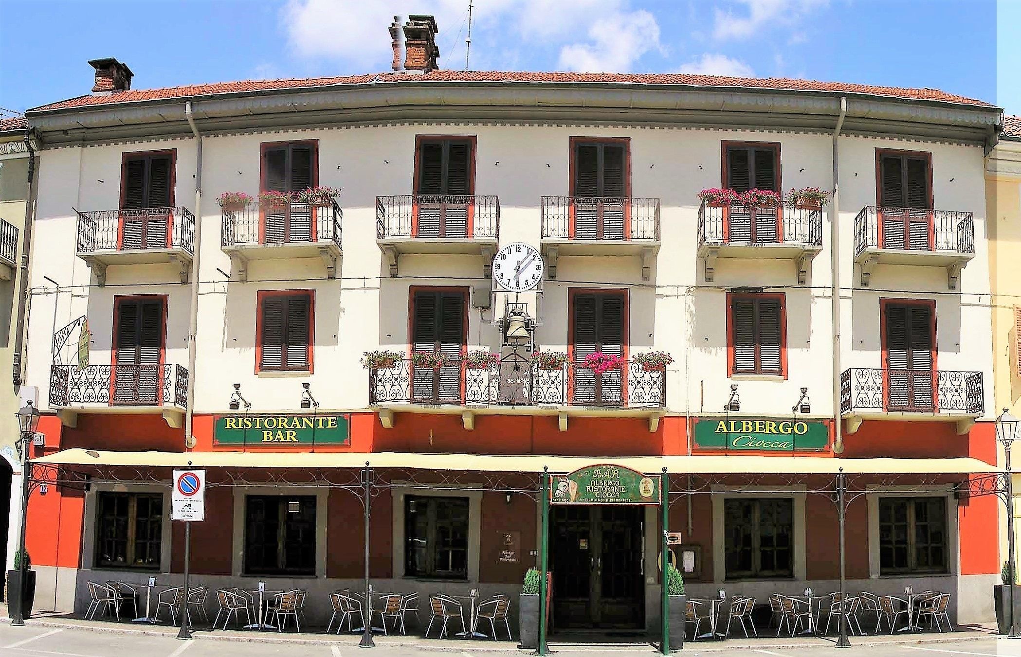 Fassade der Unterkunft