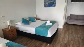 Minibar, desk, iron/ironing board, free WiFi