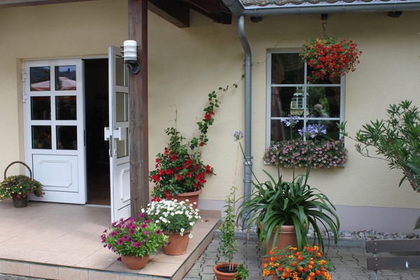 Entrada de la propiedad