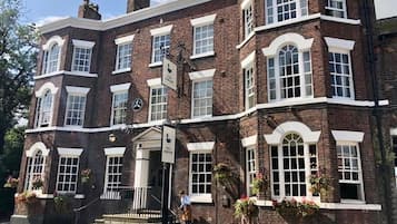 Voorkant van accommodatie