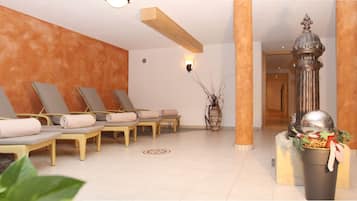 Een sauna, een stoombad