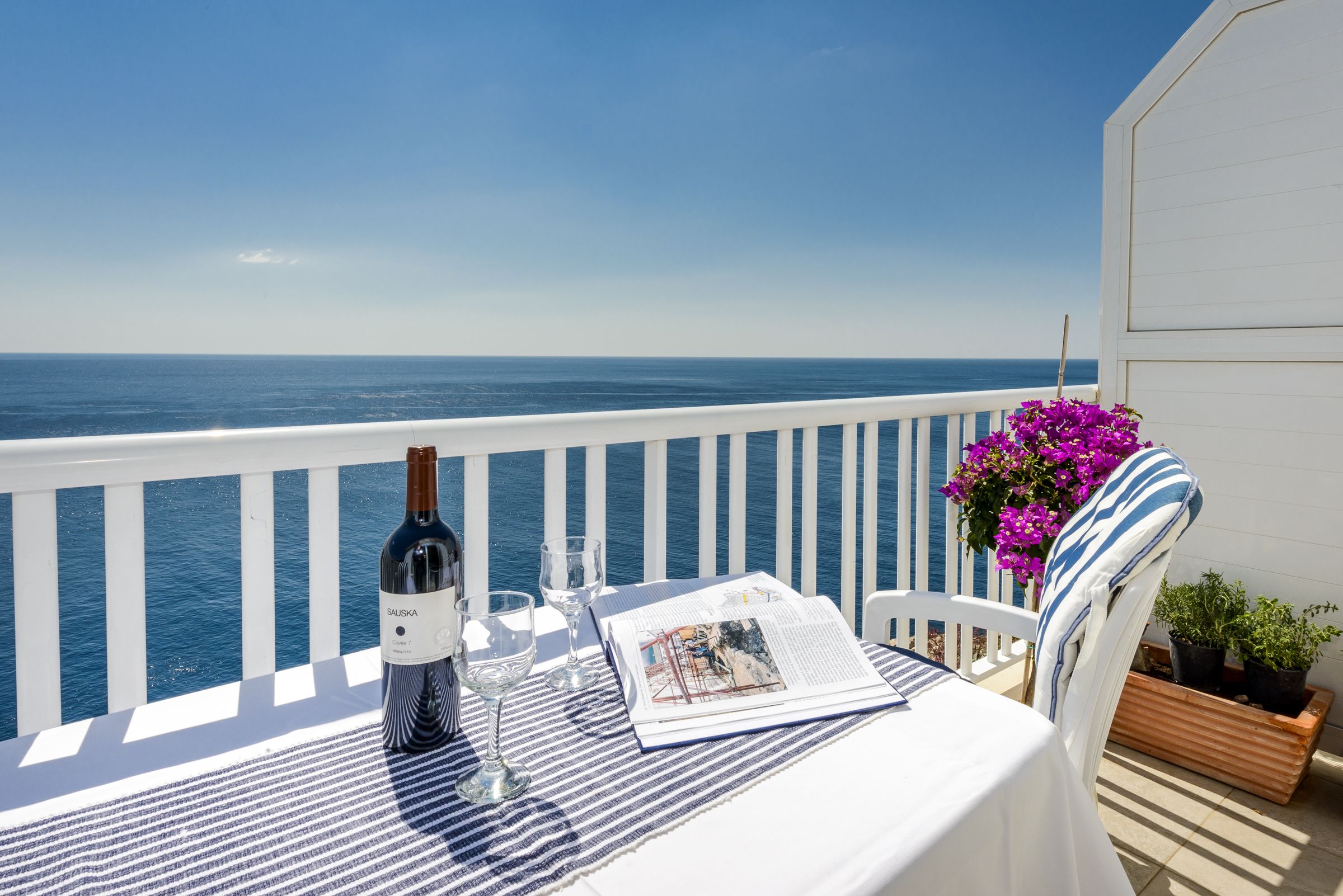 Apartment, Balcony, Sea View (4 persons) | Balcony