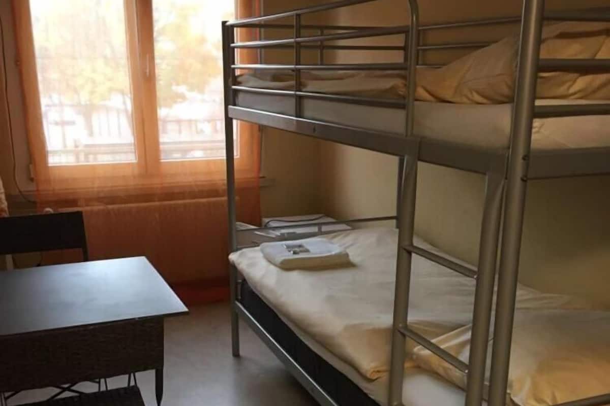 One Bed in a Coed Dorm Room with Shared Bathroom 2 beds | Desk, iron/ironing board, free WiFi, bed sheets