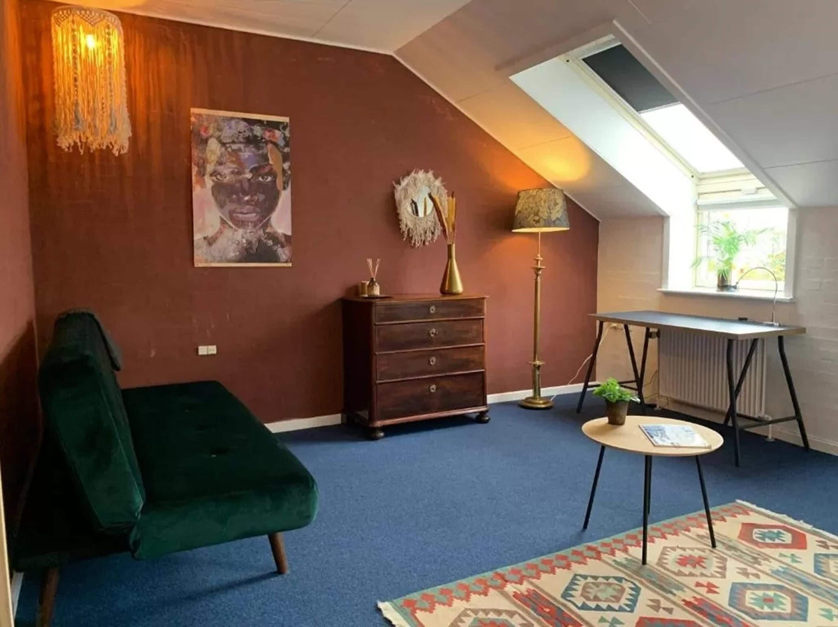 family quadruple room, 1 queen bed with sofa bed | 1 bedroom, premium bedding, soundproofing, iron/ironing board