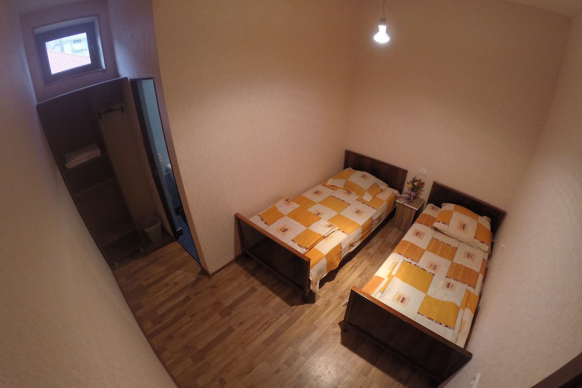 Individually furnished, blackout curtains, soundproofing, rollaway beds