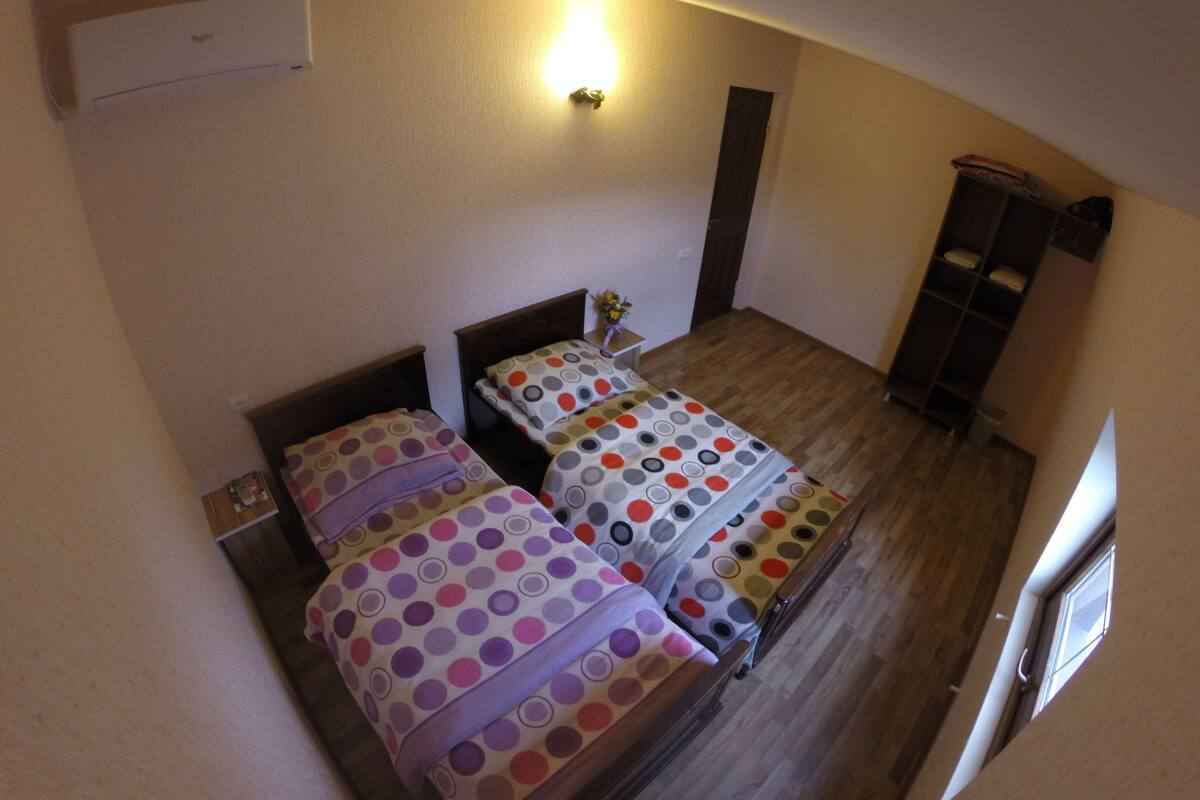 Double or Twin Room, Shared Bathroom