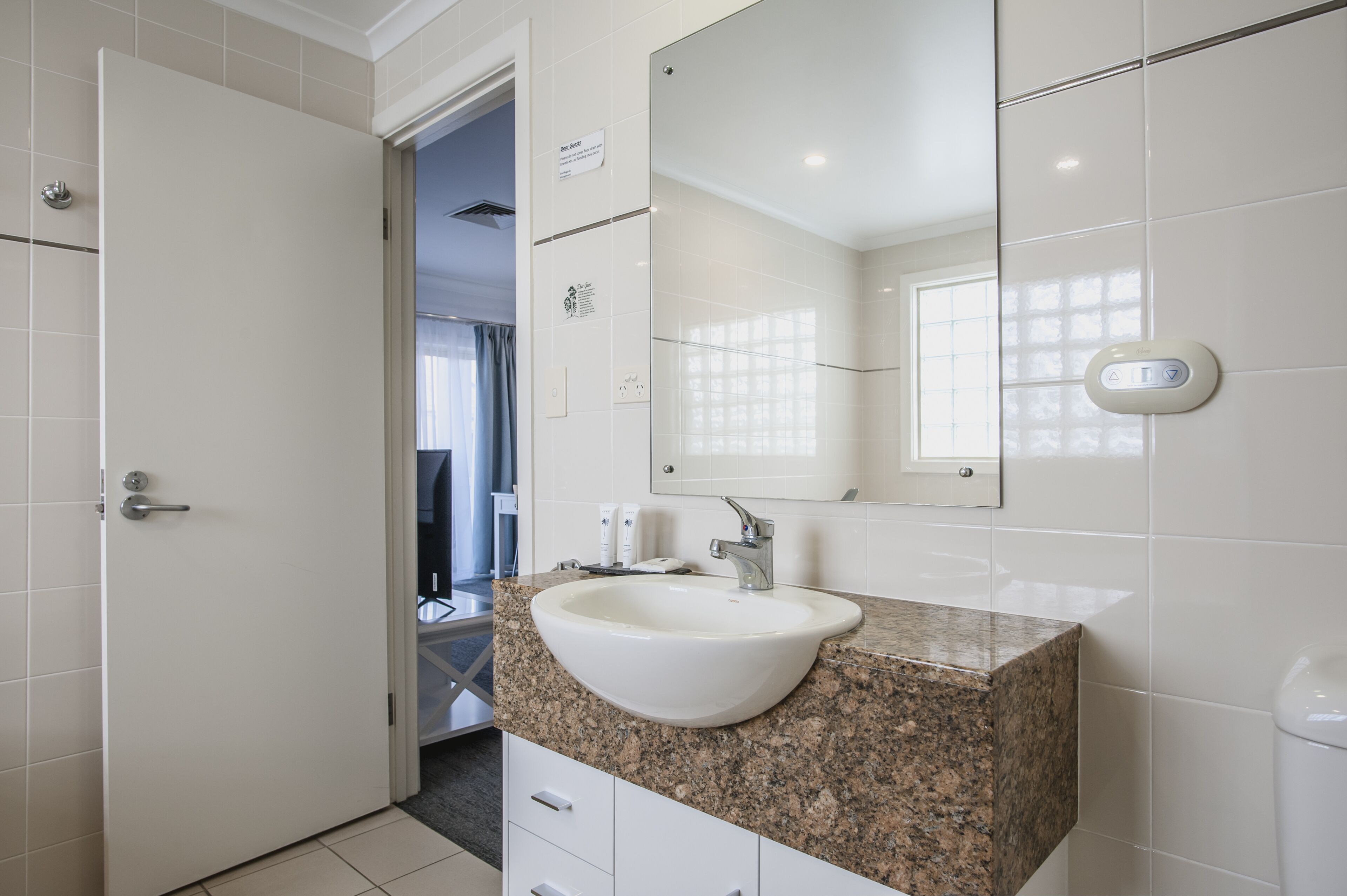 studio spa suite | bathroom sink