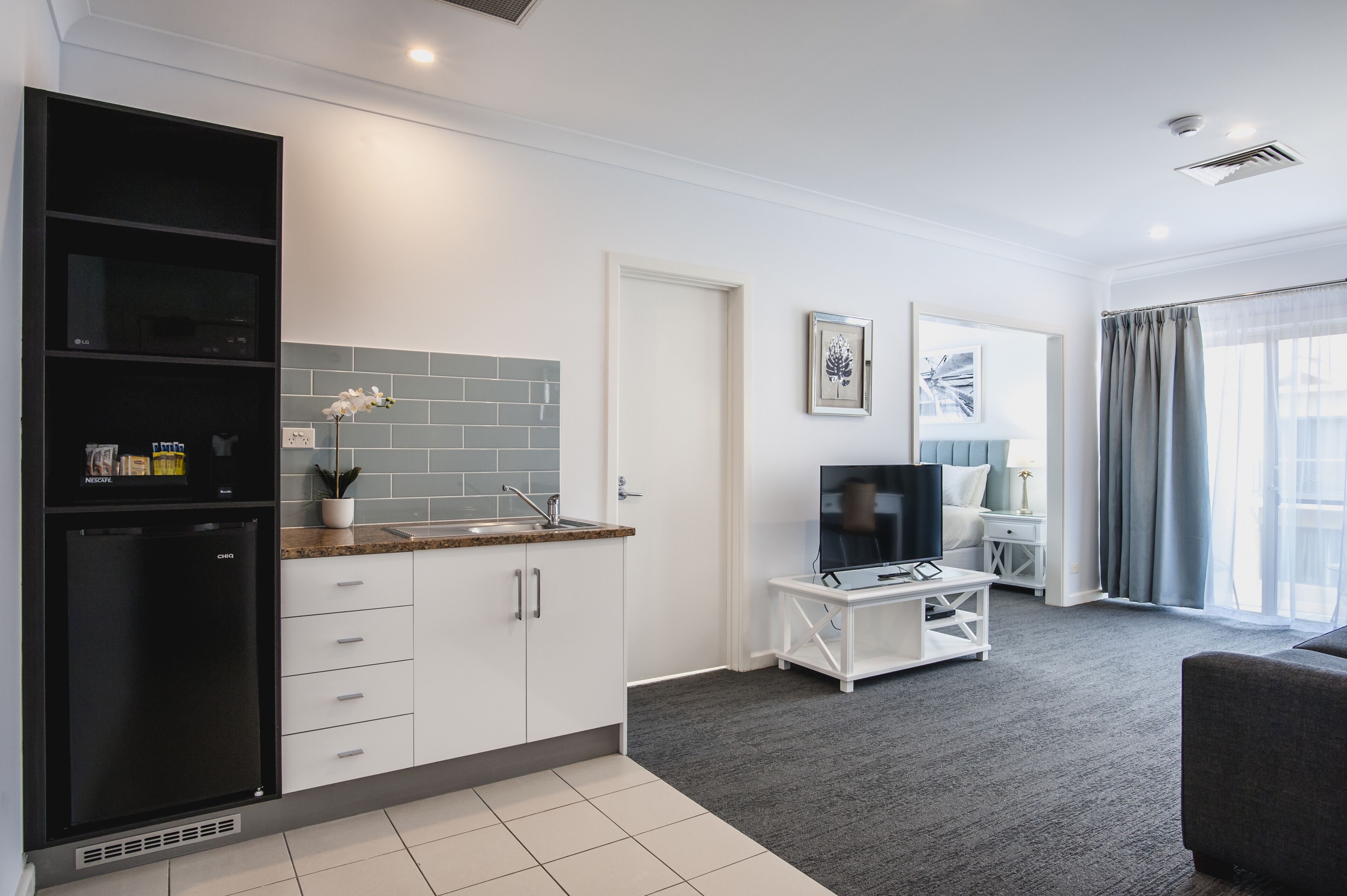 studio spa suite | 1 bedroom, in-room safe, desk, iron/ironing board