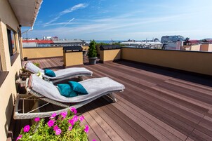 Signature penthouse, 2 slaapkamers, veranda | Terras