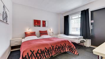 Desk, iron/ironing board, cribs/infant beds, free WiFi