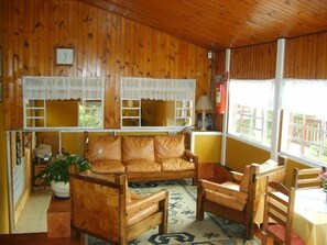 Sala de estar en el lobby