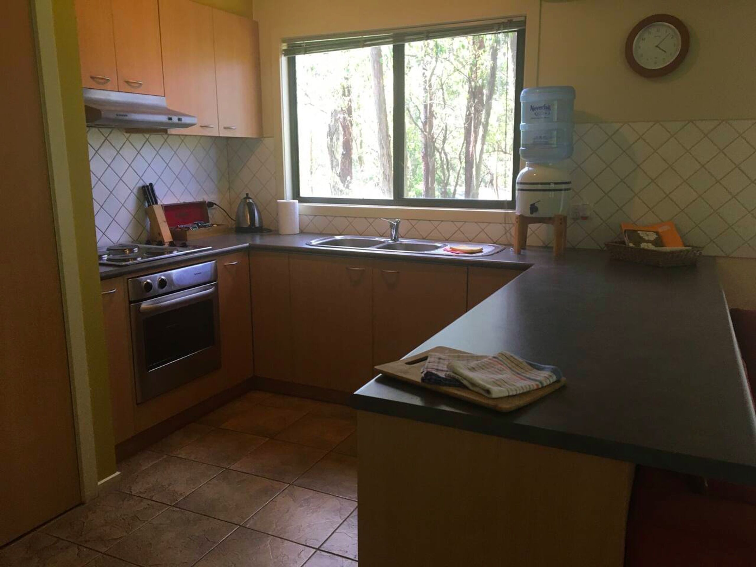 Standard-Ferienhütte, 2 Schlafzimmer, Whirlpool (Cottage 1) | Eigene Küche