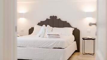 Ropa de cama de alta calidad y minibar