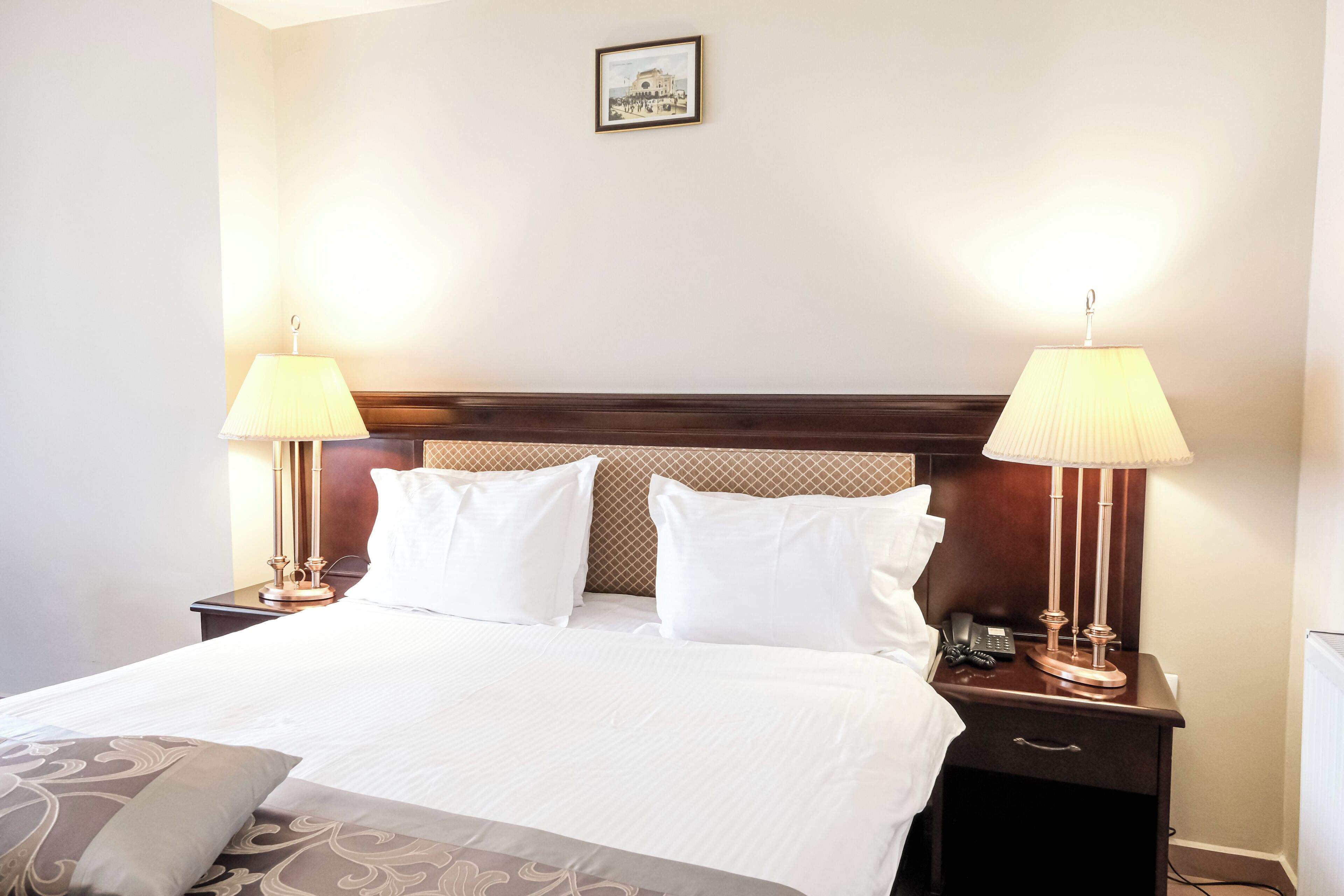 Chambre double | Minibar, coffre-fort, bureau, système d’insonorisation