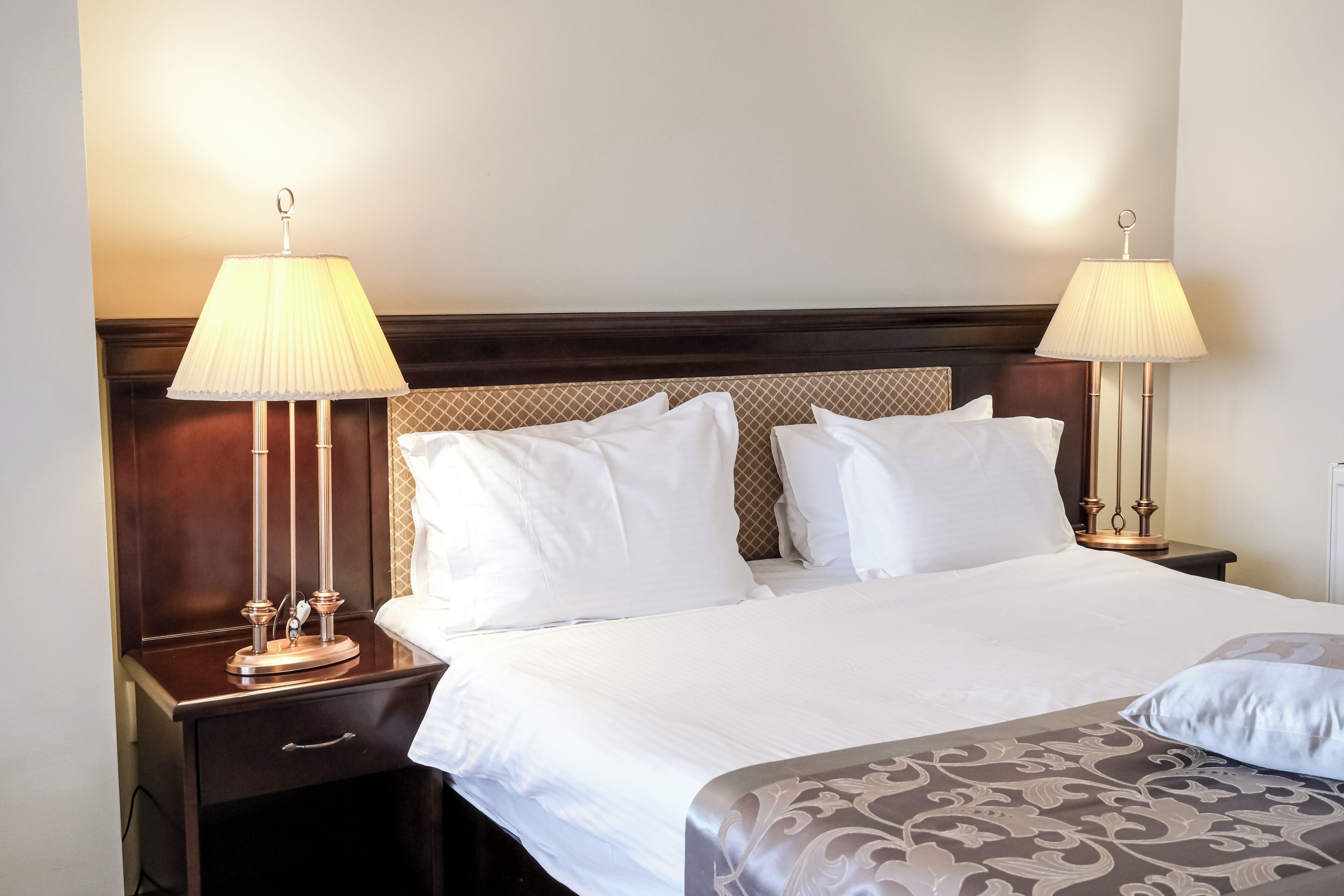 Chambre exécutive double | Minibar, coffre-fort, bureau, système d’insonorisation