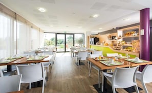 Daily buffet breakfast (EUR 12 per person)