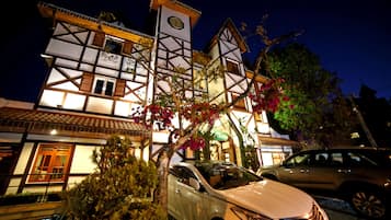 Front of property - evening/night