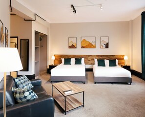 Premium bedding, pillowtop beds, iron/ironing board, free WiFi