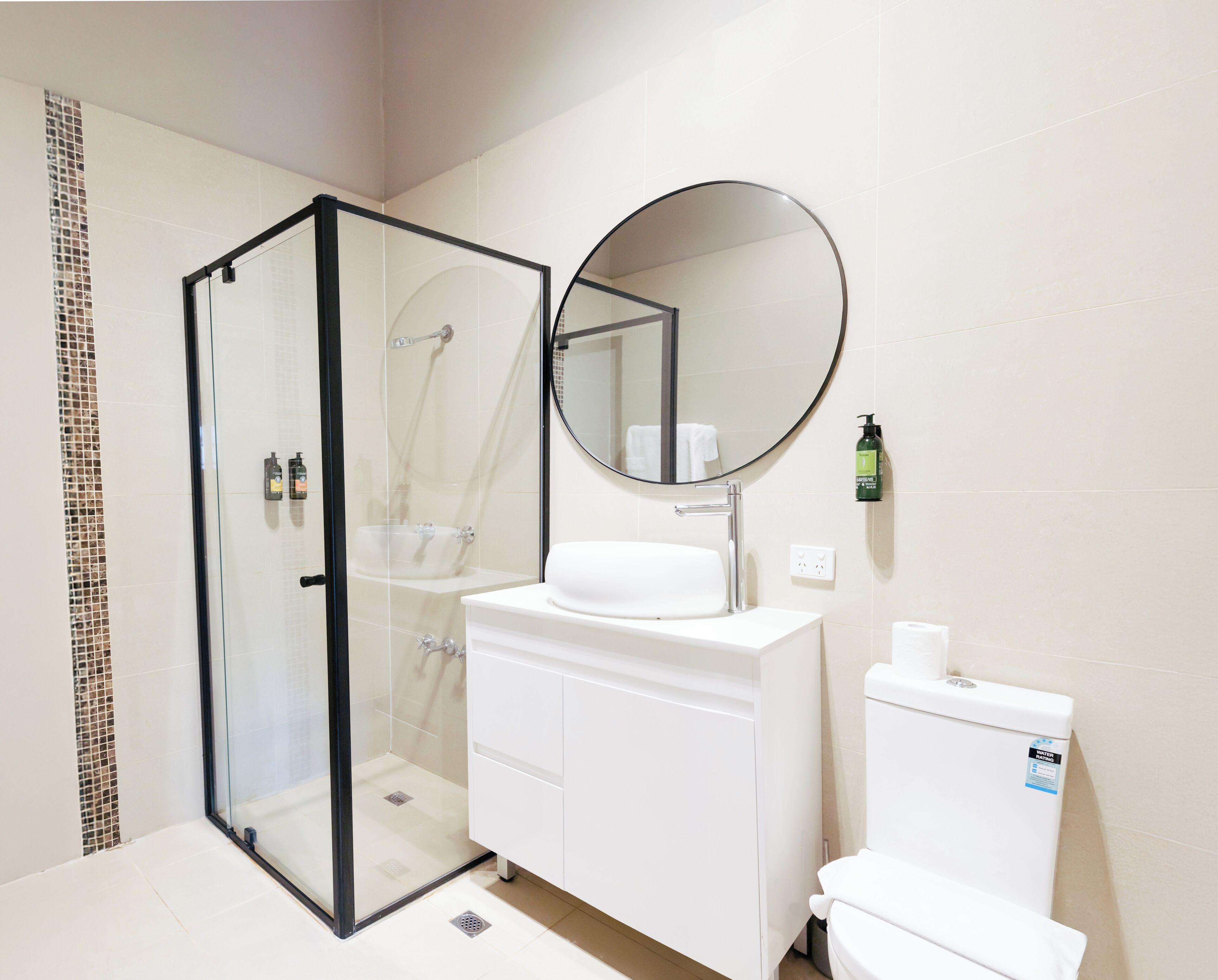 premium deluxe with balcony | bathroom | shower, rainfall showerhead, free toiletries, hair dryer