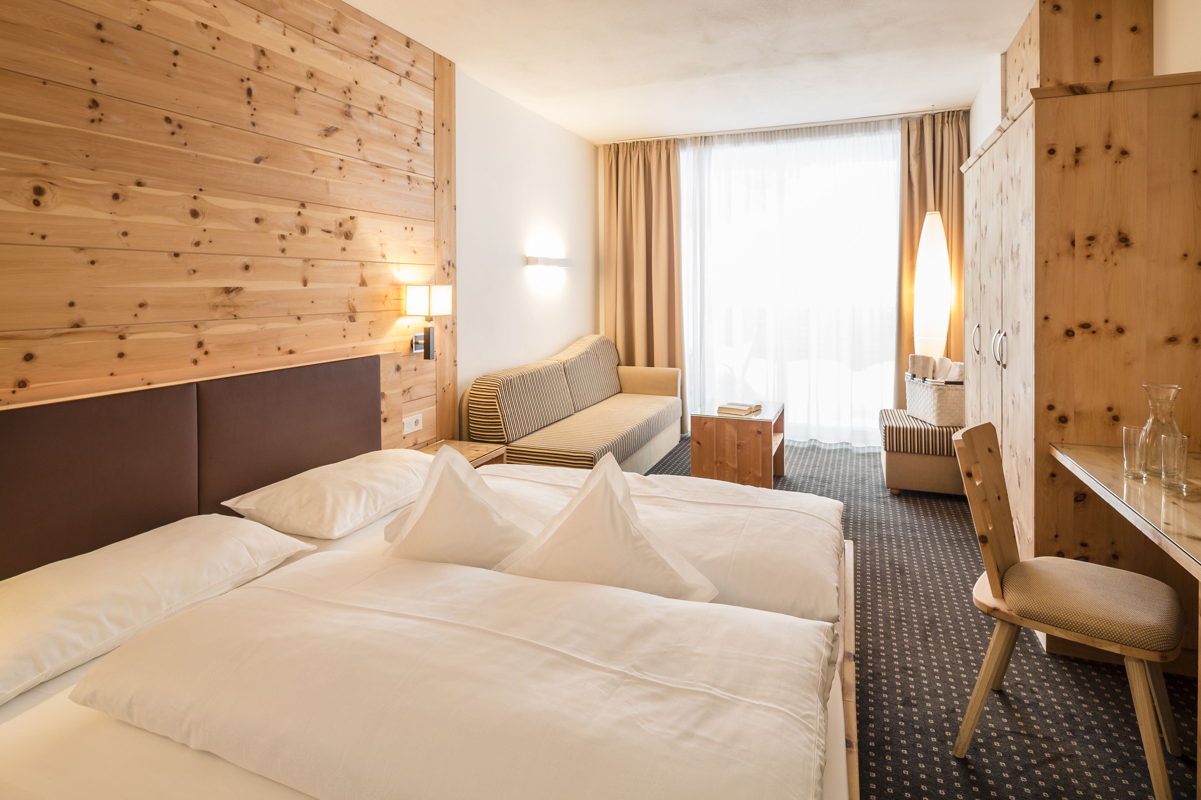 Superior-Doppelzimmer (Plose) | Allergikerbettwaren, Zimmersafe, Schreibtisch, kostenloses WLAN